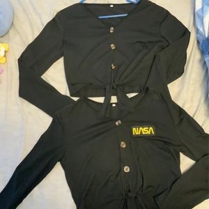 Black Longsleeve Top Bundle